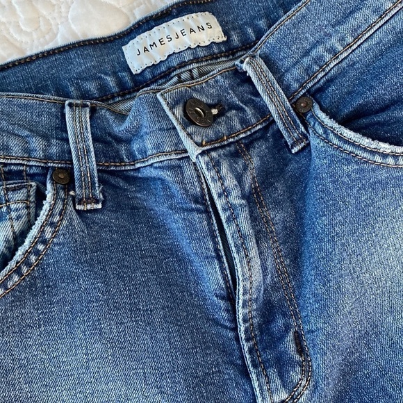 James Jeans Twiggy Throwback skinny jeans raw hem size 26 - Picture 4 of 10